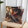 Anime Attack On Titan Mikasa Ackerman 2 Pcs Square Pillowcase Pillow Cover Cushion Decor Comfort Throw Pillow For Home Bedroom