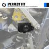 NICECNC For Suzuki DRZ400S DRZ400SM DR-Z 400S DR-Z 400SM 2000-2024 Aluminum Rear Brake Master Cylinder Reservoir Cover Cap