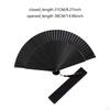 Chinese Folding Fan Bamboo Decor Novelty Folded Chinoiserie Handheld for Party Kung Fu