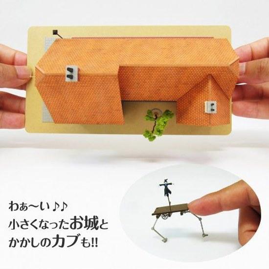 Giant Bean Bag Chairs Miniature Kit Studio Ghibli Series Howls Moving Castle Hatters Hat Shop 1 150 Scale Papercraft MK07-03