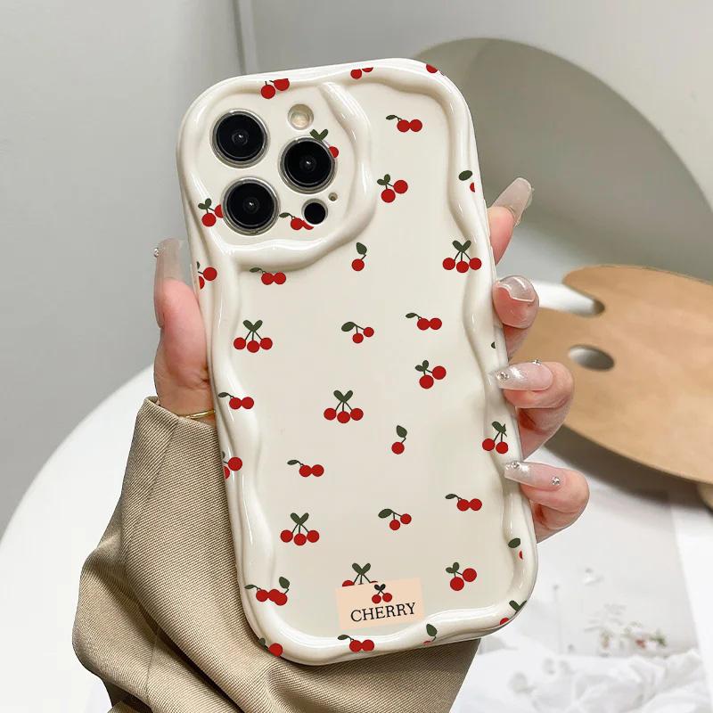 Прозрачный вишневый чехол для Huawei Honor 400 200 Pro 90 Lite X5C X7D X9DX6B X8B X7B X9B X5B X6C X8C X6A X8A X7A X9C X5