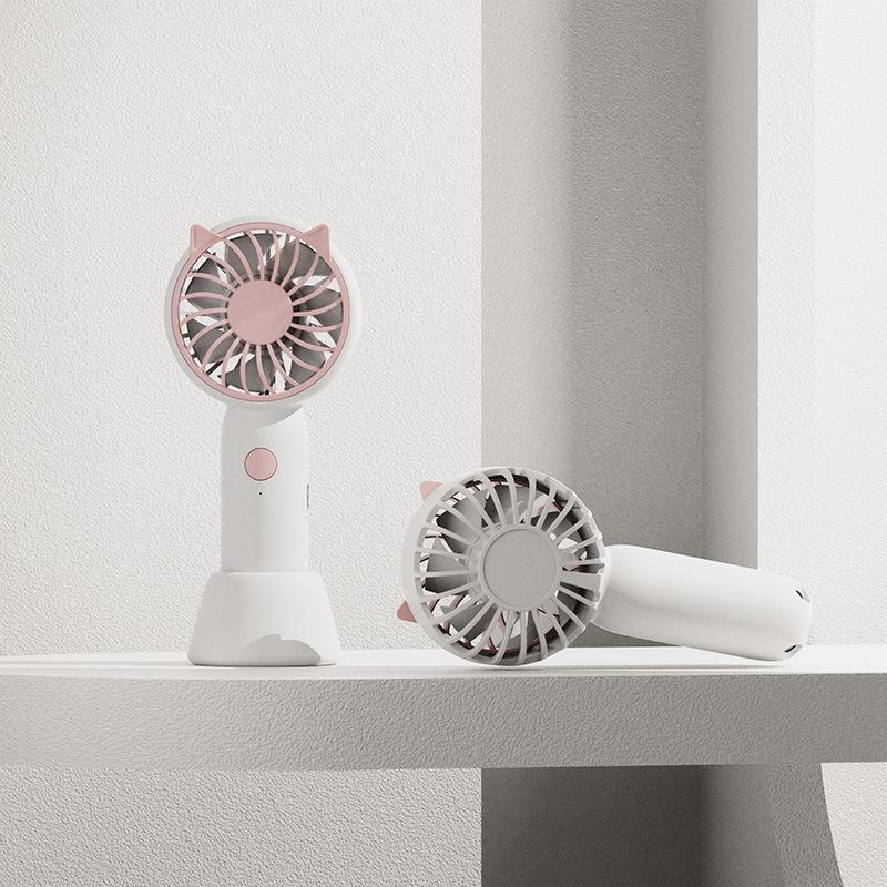 Rechargeable Portable USB Handheld Fan for Baby, Dorm, Outdoor, and Gift Use