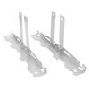 2 Set Wheel Alignment Tool Hanging Holes Camber Alignment Plates with 2 Measuring Tapes Silver
