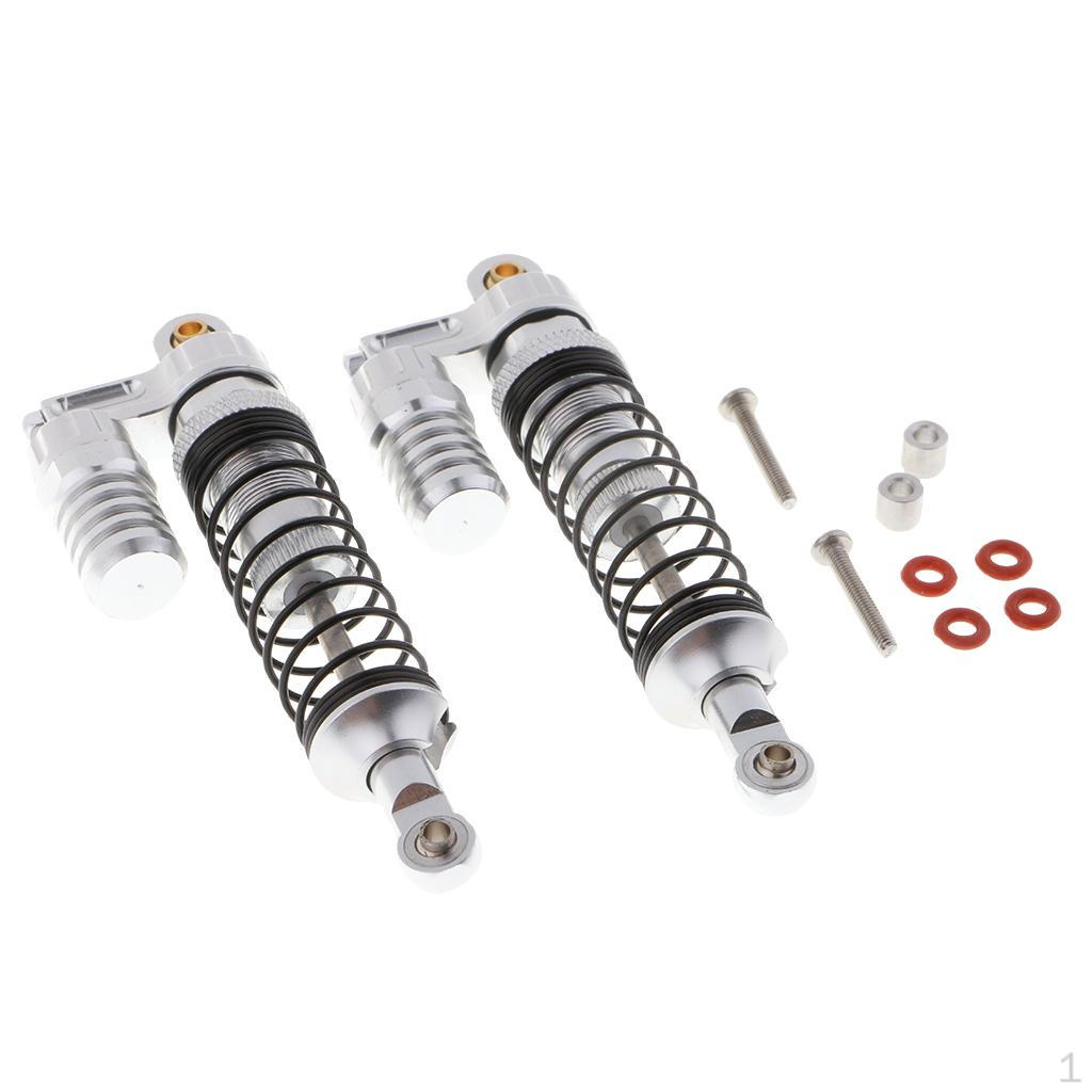 1/10 RC Buggy Cars 2Pcs Adjustable Suspension Shock Absorber For Axial SCX10