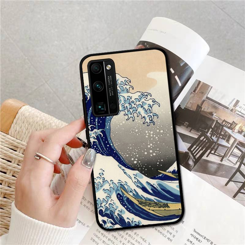 Чехол для телефона в японском стиле Art Japan для Huawei Honor V30 30 9X 7A Pro View 20 10 9 Lite 10I 8C 8X 5A Play Cover