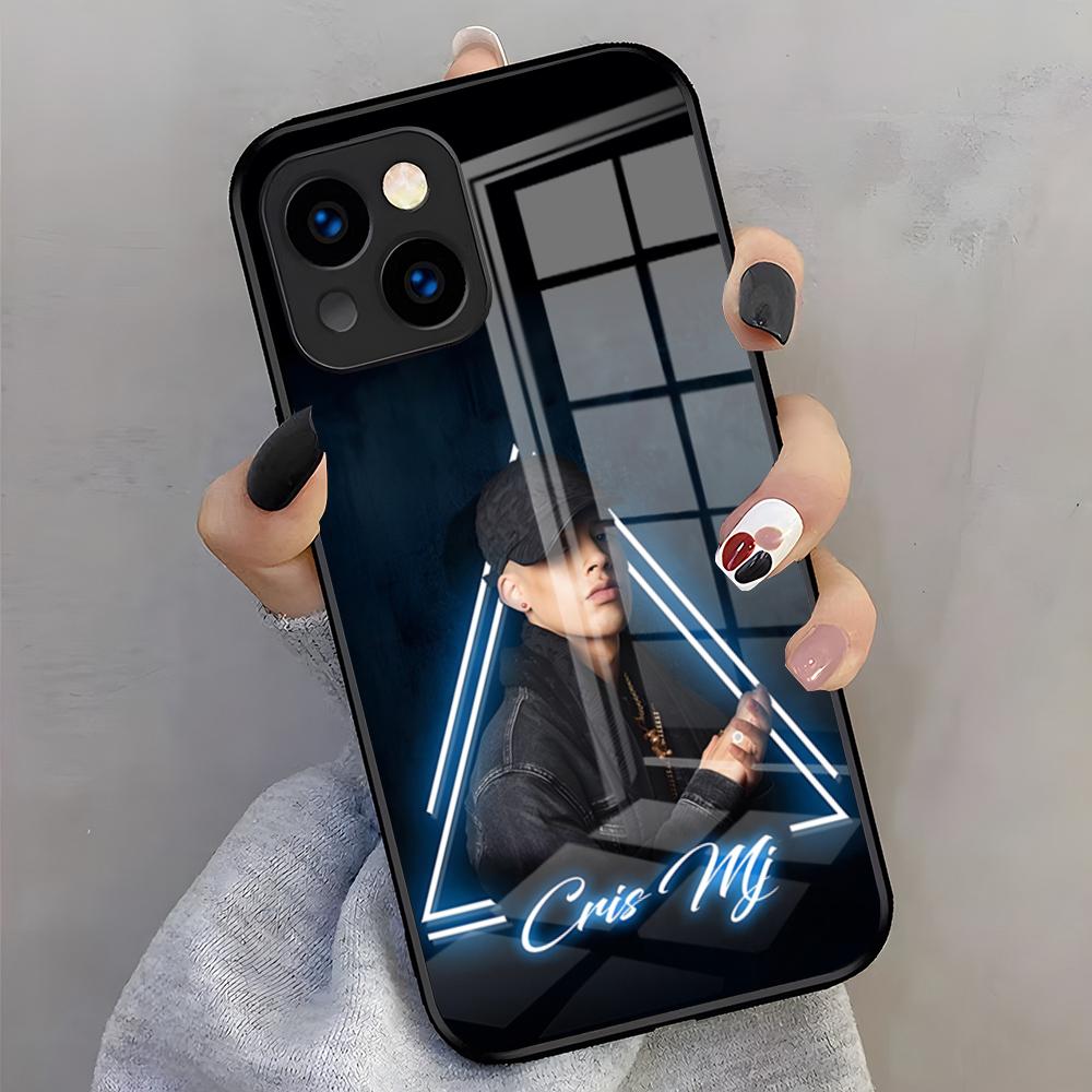 Чехол для телефона рэпера Cris MJ для IPhone 17 Air Pro Max 16 15 14 13 11 Plus Стеклянная крышка