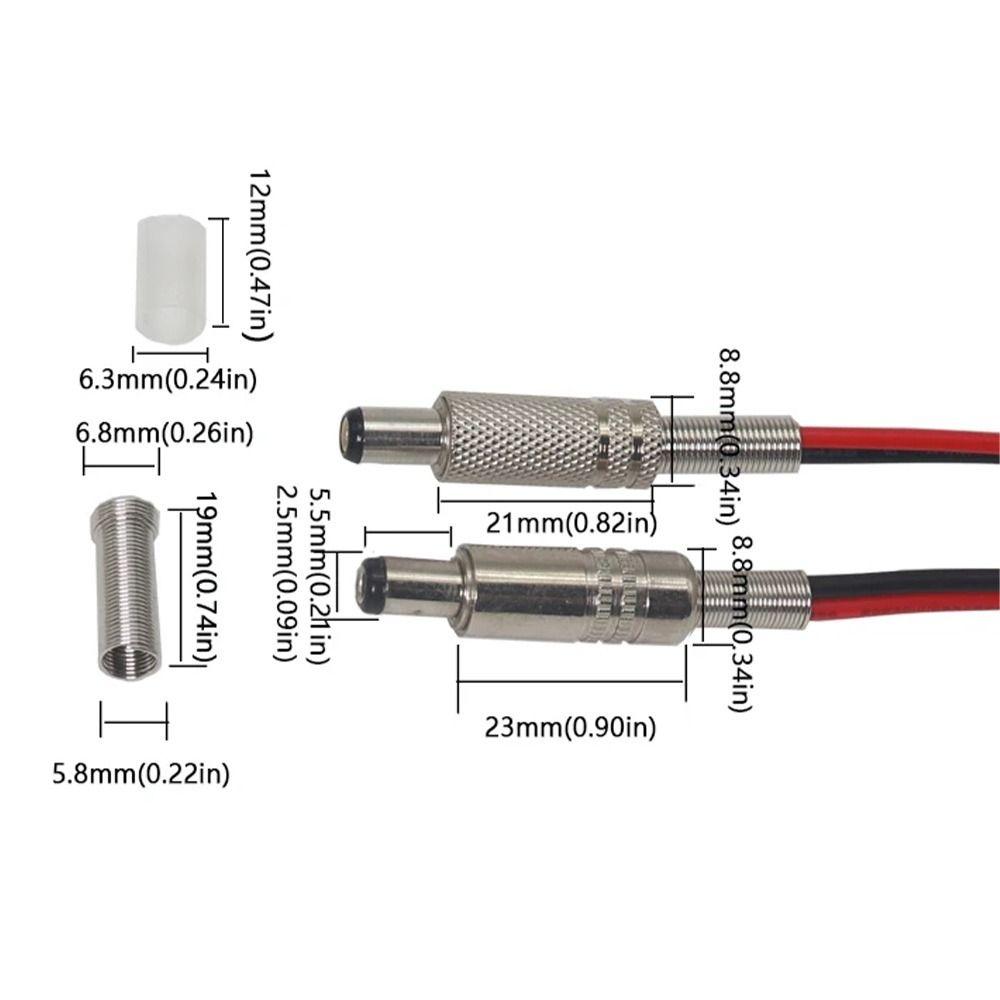 1Pcs DC099 DC Power Jack Socket Power Plug Connector Adapter  Wiring Assembly Accessory