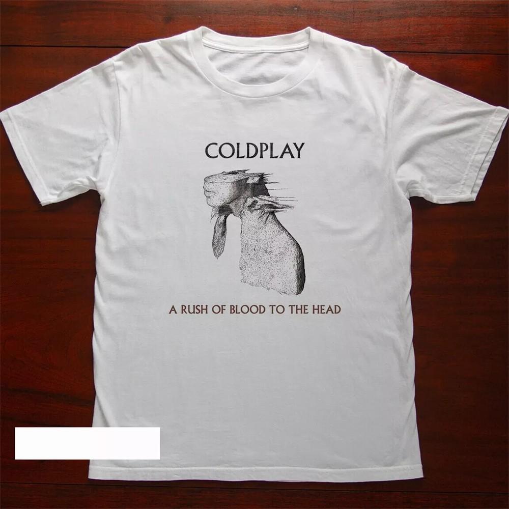 COLDPLAY Band A Rush of Blood to the Head T Shirt Full Size S-5XL Unisex T-Shirt