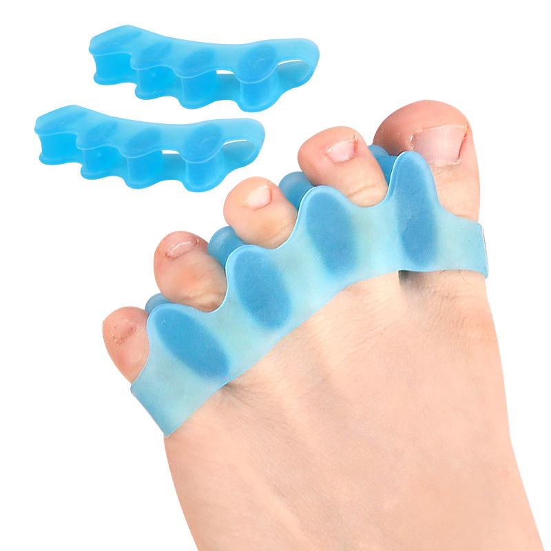 Adult & Children's Hallux Valgus Five-Toe Separator Foot Corrector for Overlapping Toes