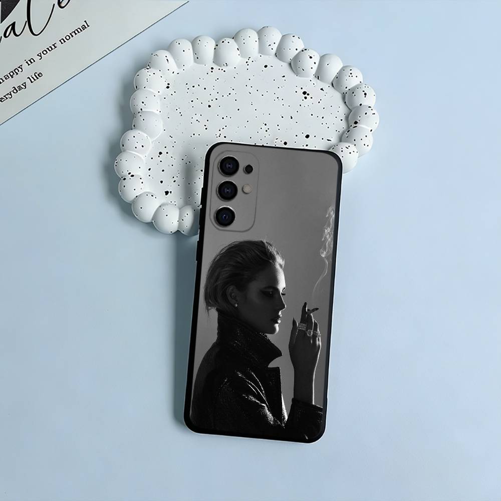 M- знаменитая актриса-Марго -Робби Мягкий силиконовый чехол для Samsung S25, S24, S21, S22, S23, S30, Ultra, S20, Plus, FE, Lite-Черный