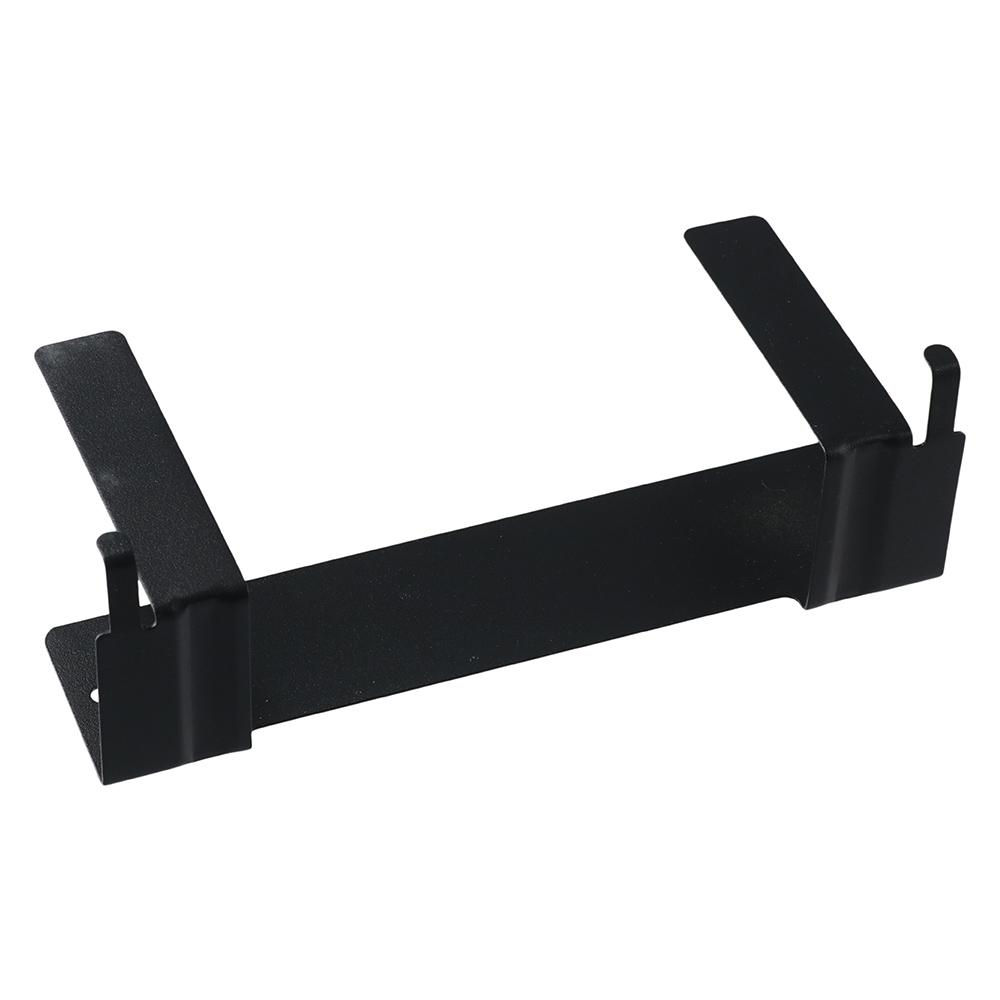 1/2 шт 18,2*6,5 см держатель крышки без проколов черный настенный кухонный стеллаж для кастрюль с крышкой дверца