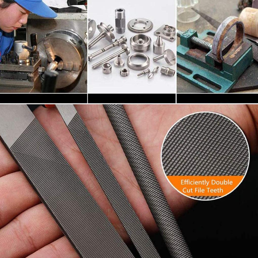 Деревообрабатывающие рашпили с ПВХ-ручкой Полировальный напильник для дерева для удаления заусенцев Деревообрабатывающий инструмент Круглый