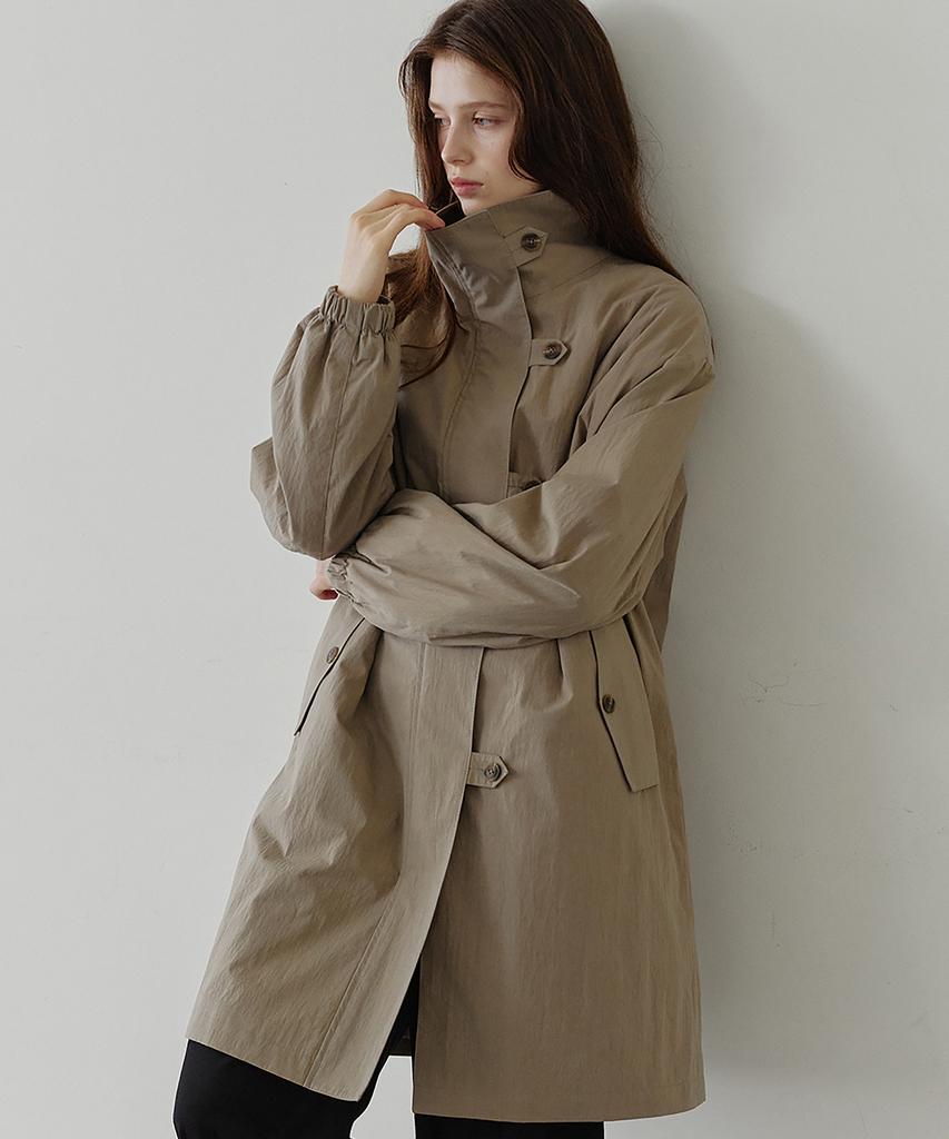 MAKE A TOAST Fishtail Padded Field Jacket (Khaki) Mbffpd003Kk