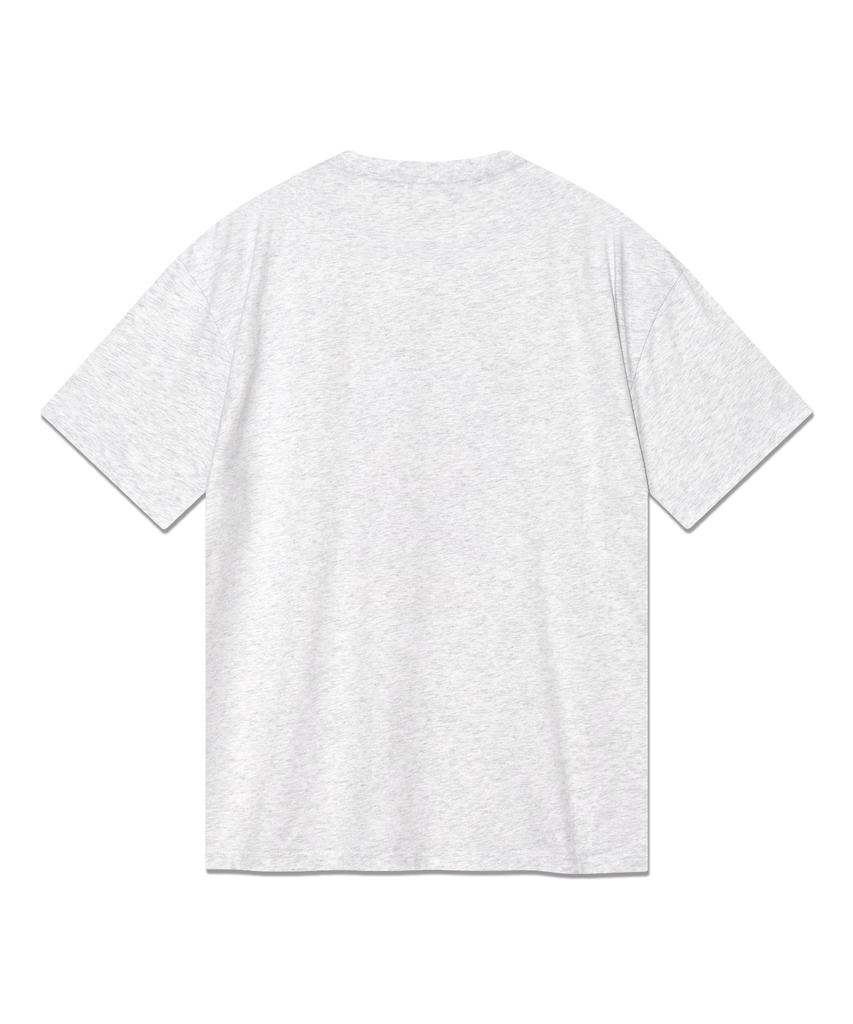LEE Authentic Riders Graphic T-Shirt Light Grey