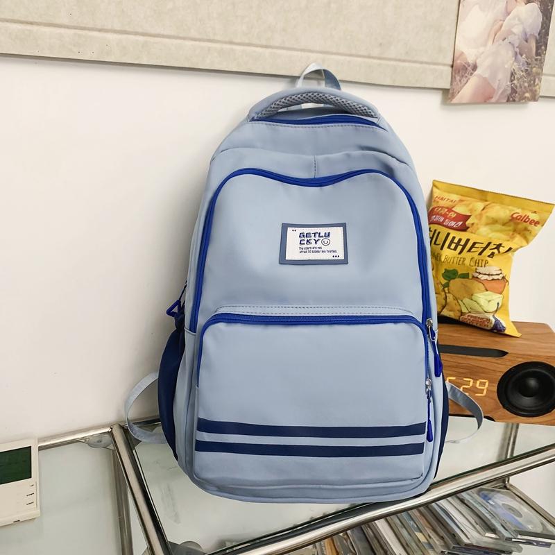 Мужской школьный рюкзак Женский кампус Легкий рюкзак большой вместимости Рюкзак для школьников младших классов