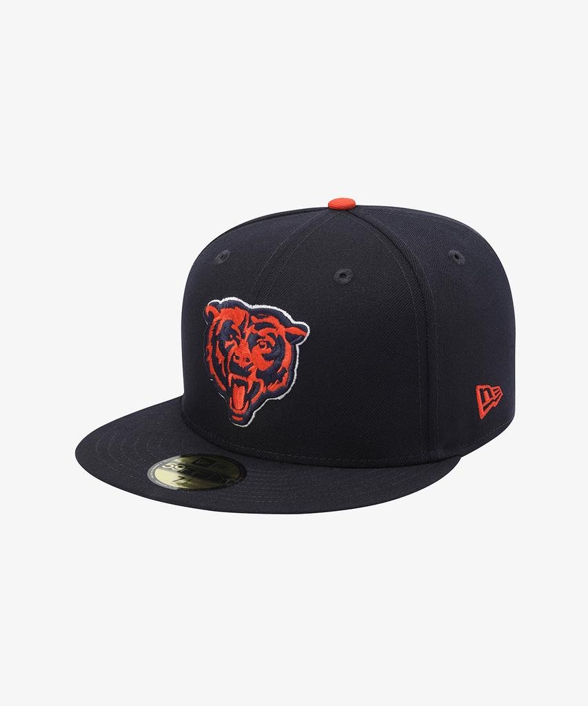 NEW ERA Nfl Chicago Bears Basic Fitted Cap Navy 15131689