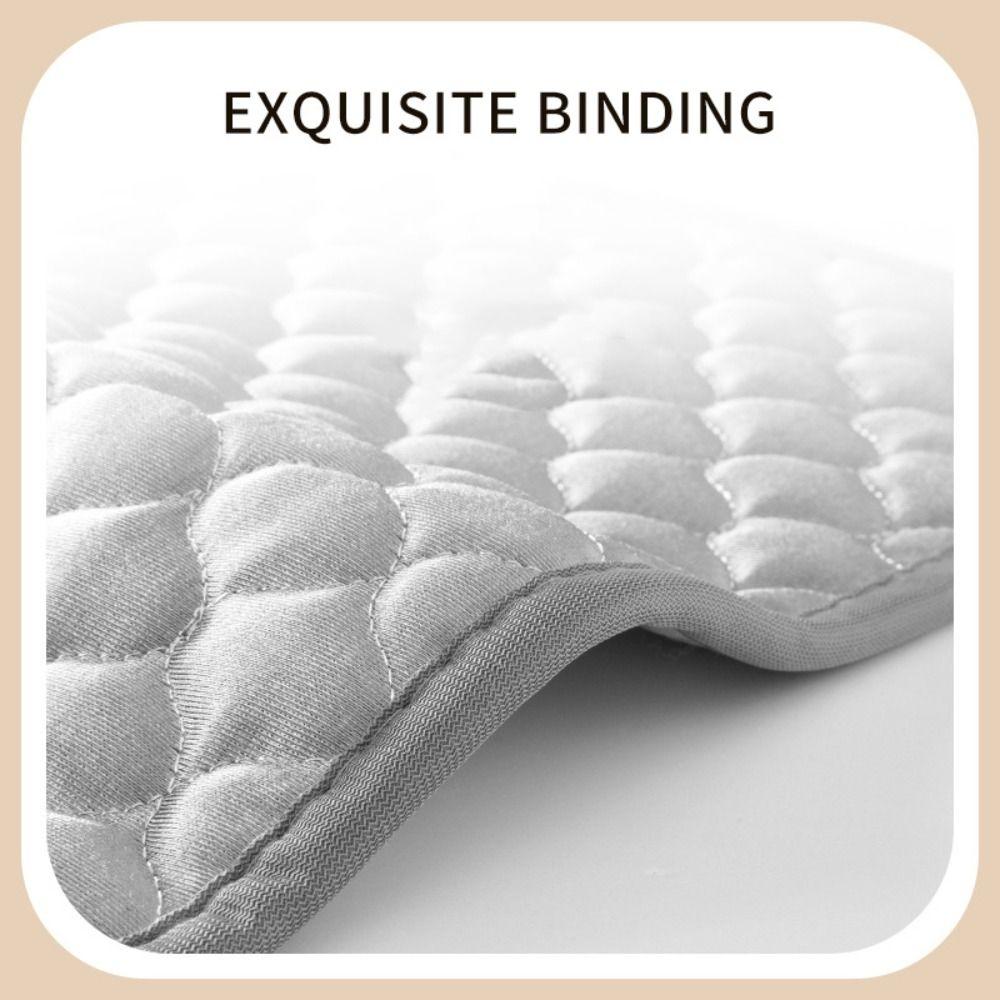 44x41cm Curved Dining Chair Cushion Soft Winter Student Cushion Semi-circular Chair Pad Household