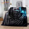 29 Style Kratos God of War Games Cartoon Blanket,Soft Throw Blanket for Home Bedroom Bed Sofa Picnic Travel Office Cover Gifts