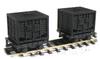Tsugawayoukou N Gauge Joke Train Series Car Freight Car 2 Cars Railway Model Freight Car Un-haul (manure Type, Included) JT-06