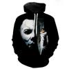 Осенний ужас Майкл Майерс 3D принт толстовки мужчины женщины мода повседневные толстовки свободные толстовки свитера спортивный костюм одежда