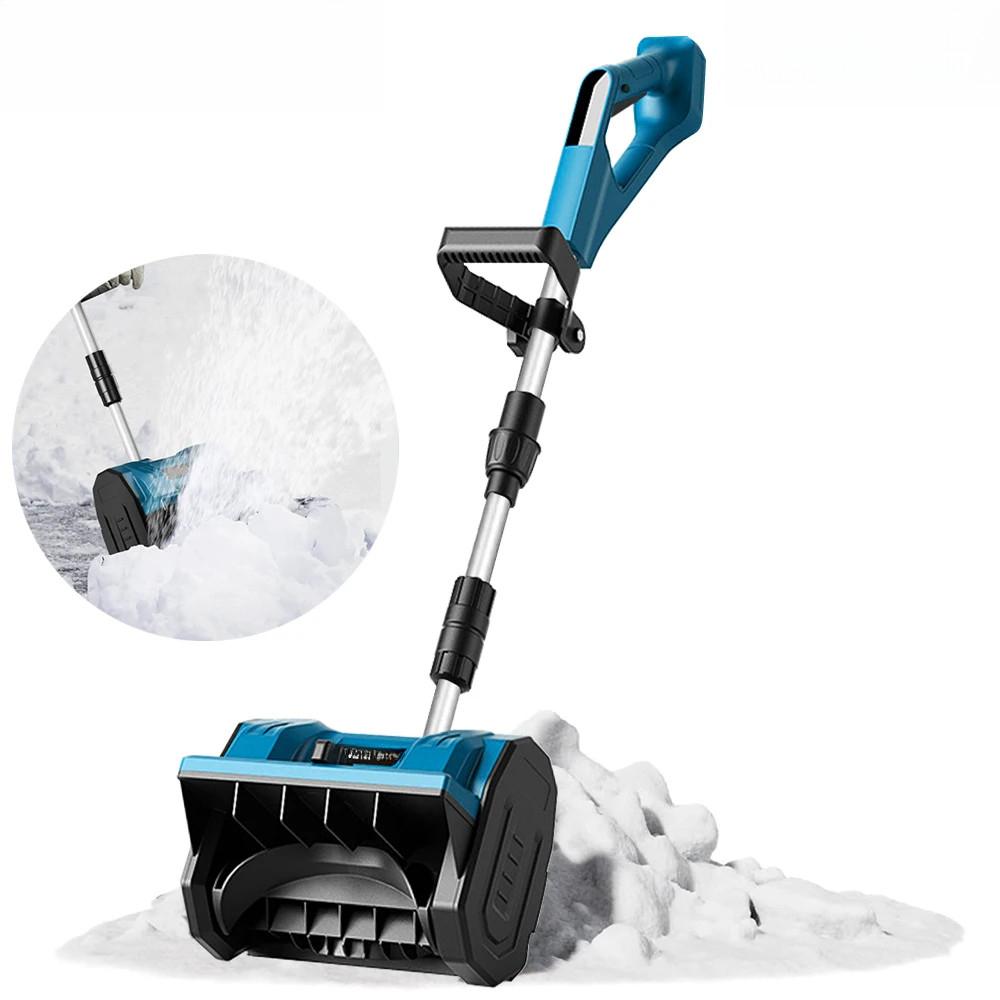 Winter Cordless Electric Snow Blower Adjustable Handle Snow Shovel Patio Deck Driveway Snow Cleaning Machine