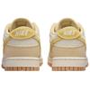 Nike Женские кроссовки Dunk Low Next Nature SE Team Gold Pale Ivory Кремовые Резиновые Желтоватые HJ5864-700