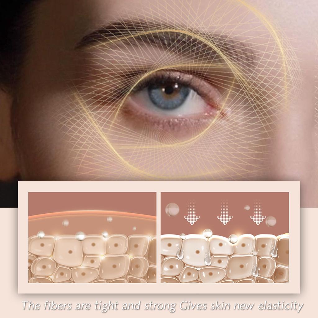 West&Month Eye Firming Gel, 10ml Instant Eye Tightening Cream for Dark Circles, Puffiness & Wrinkles, Collagen Under Eye Gel, Moisturizes Eye Skin