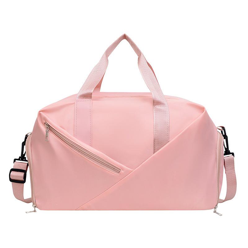 Large Capacity Crossbody Travel Bag with Wet/Dry Separation for Yoga, Sports, and Fitness