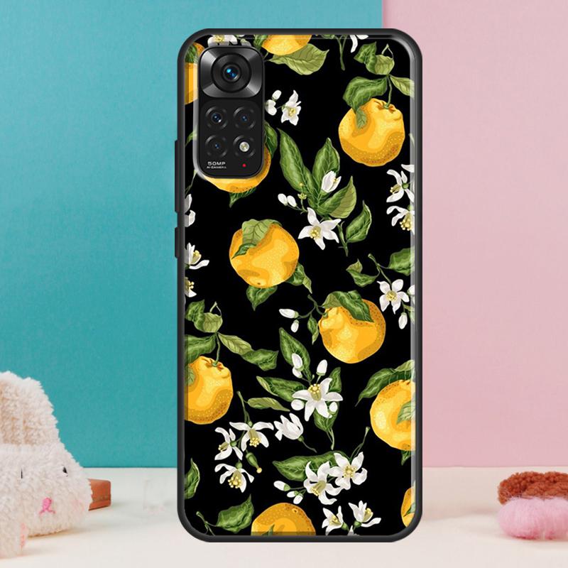 Чехол Tropical Summer Fruit Lemon для Xiaomi Redmi Note 14 13 Pro 12 11 9 10 9S 10S 11S 12S Redmi 14C 13C 10C 12C