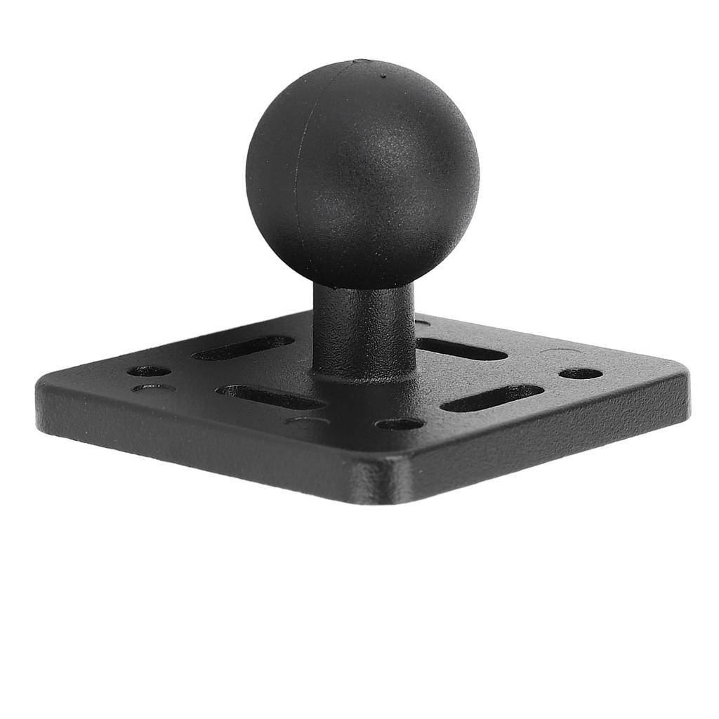 1in Ball Mount Base Universal Aluminum Alloy Ball Mount Plate with AMPS Hole for BRCOVAN B Size 1in Ball Dual Socket Arm