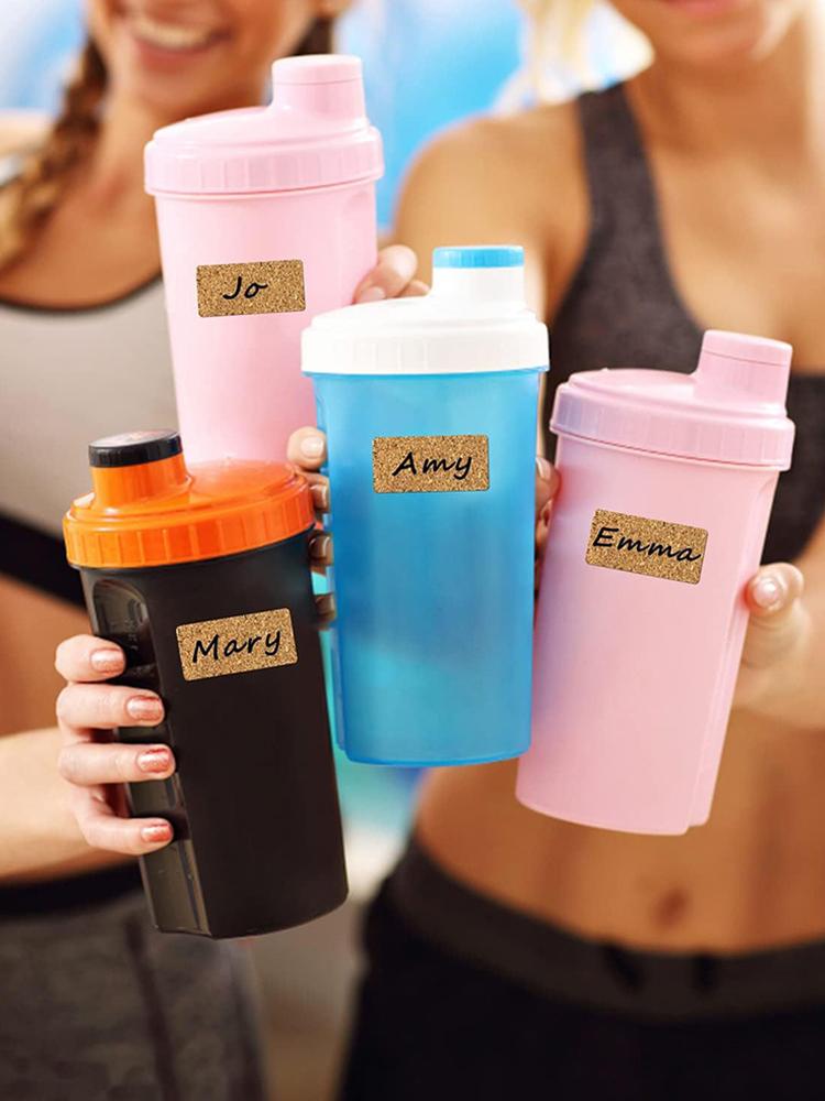 Пробковая наклейка самоклеящаяся наклейка для запечатывания пакетов с печеньем классификационная этикетка бирки для контейнеров для специй наклейка для дома кухни