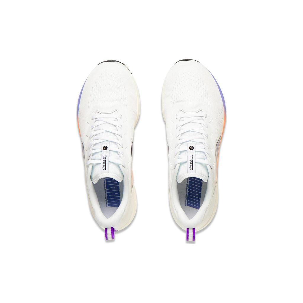 Li Ning Red Hare 6 Низкие беговые кроссовки с нескользящей и износостойкой подошвой Мужские Белые ARMT015-20