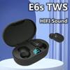 TWS E6S Bluetooth наушники Беспроводная Bluetooth-гарнитура с шумоподавлением гарнитуры с микрофоном наушники для Xiaomi Redmi