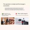 6/12Pcs Cartoon Magnetic Cable Organizer Clip Self-adhesive Home Office Desk Phone Charging Data Cord Holder Keeper Power Wire Management Clamp