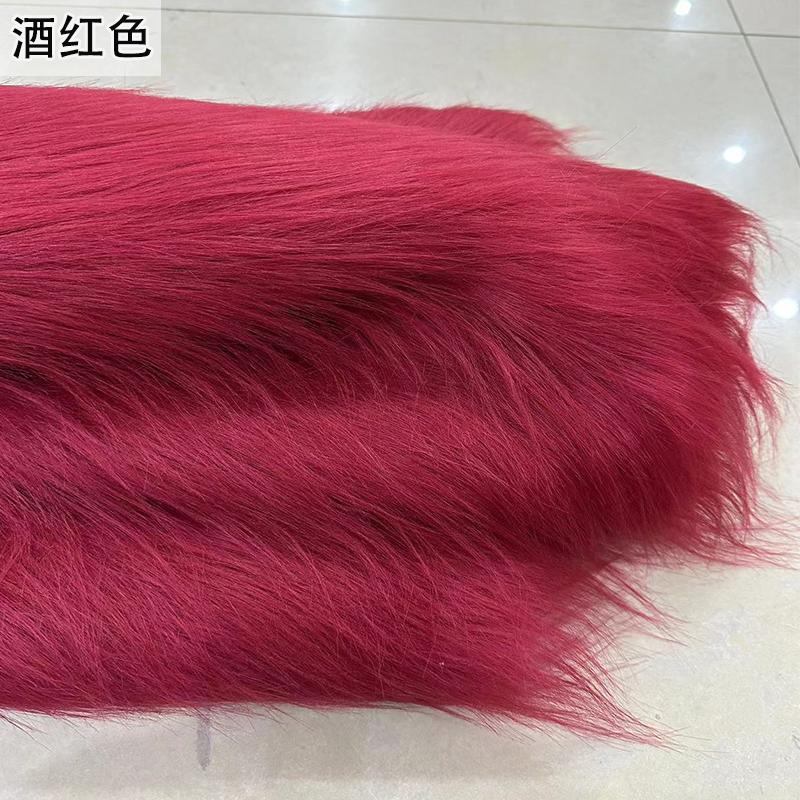 100x180 см длинный искусственный мех ткань ковер одежда кукла плюшевая мягкая игрушка для рукоделия DIY швейные принадлежности ручной работы