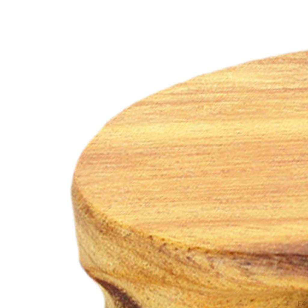 Base, Ornament Solid Wood Flower Pot Figurine Sculpture, Display Stand, Carved Vase Base