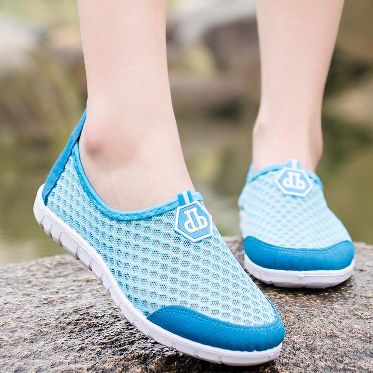 Net Shoes Men's Summer Breathable Sports Shoes Men's Casual Women Sneakers
