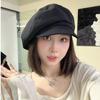 Painter Hat Spring Autumn Leisure Newspaper Hats Women Fashion Beret Hat Vintage Solid Cap
