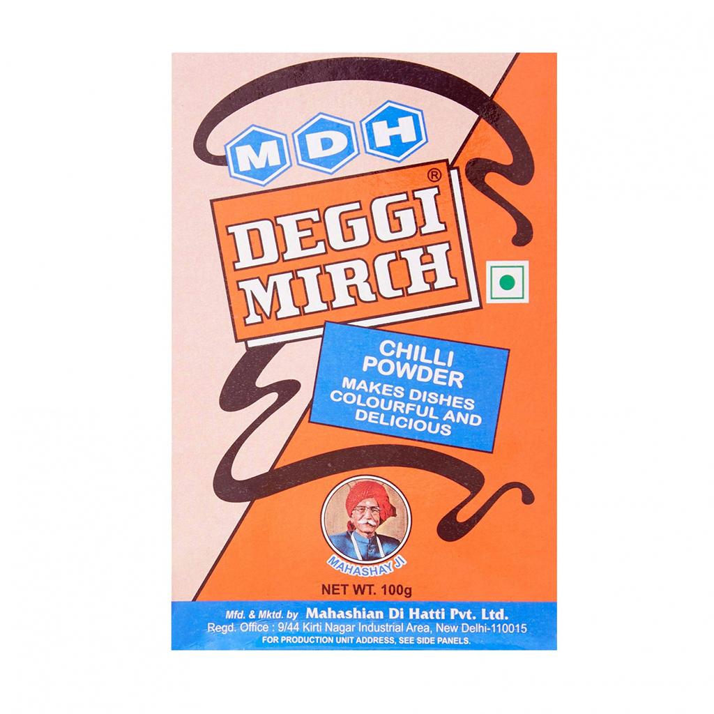Ground Red Chili Pepper (100 G), Deggi Mirch, MDH