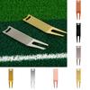 Golf Green Fork Practical 2 Pins Universal Golf Ball Marker Golf Pitch Clean Lawn Maintenance Golf Divot Tool Golf Green Fork