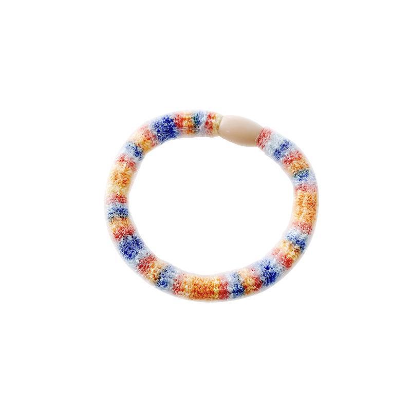 Autumn/Winter 2024 High-Elasticity Plush Hair Headband & Leather Case Set