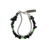 double layer irregular stone bracelet, Double Layer Irregular Stone Bracelet