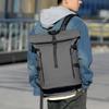 Рюкзак с ролл-топом для мужчин, дорожная сумка большой вместимости, компьютерный рюкзак, модный персонализированный студенческий школьный рюкзак