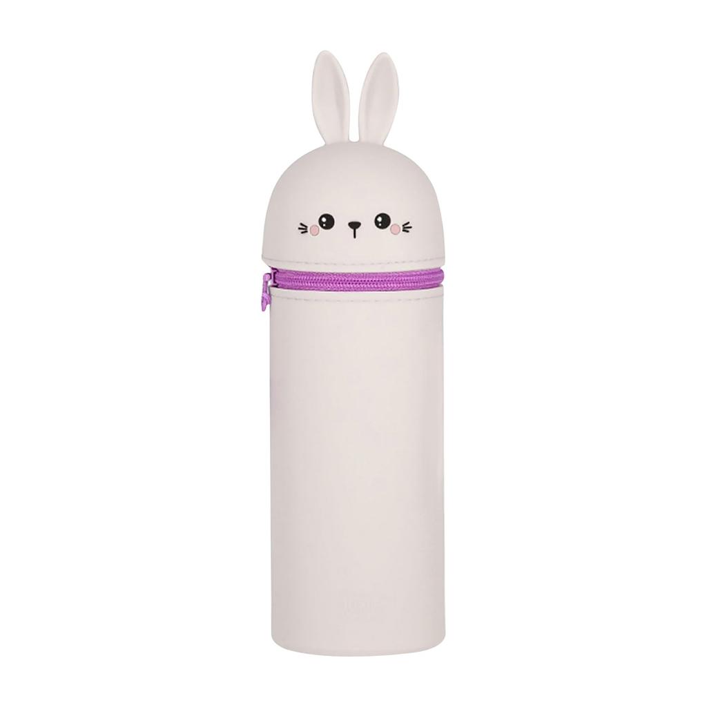 Silicone Pencil Bag Creative Retractable Stationery Pen Holder Student Pen Holder