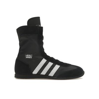 Япония высокие черные серебристые металлические женские кроссовки Core-Black Cloud-White JR8118