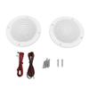 4 Inch Marine Ceiling Speakers 120W Waterproof Flush Mount In Wall Audio Stereo Sound System for ATV UTV Boat