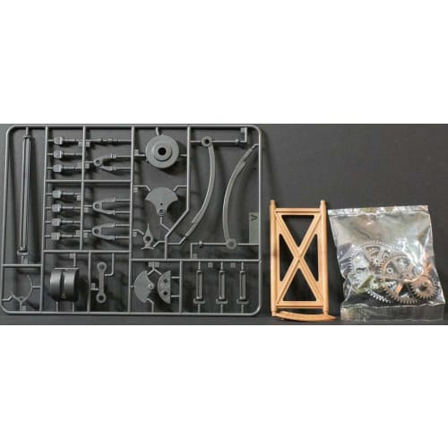 Academy Leonardo Da Vinci Manuscript Measuring Clock Plastic Model 18174