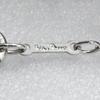 TIFFANY&Co. kiss Necklace Paloma Picasso Silver925 2.4g Women Used
