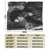 Warm Soft Blankets Travel Office Damon Salvatore Bedding Throws  Flannel Bedspread For Home Decor Novelty Sofa Bed Cover