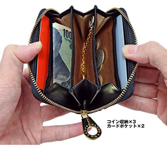 CASTELBAJAC Кожаный футляр для монет и пропусков [Castelbajac] (зеленый)